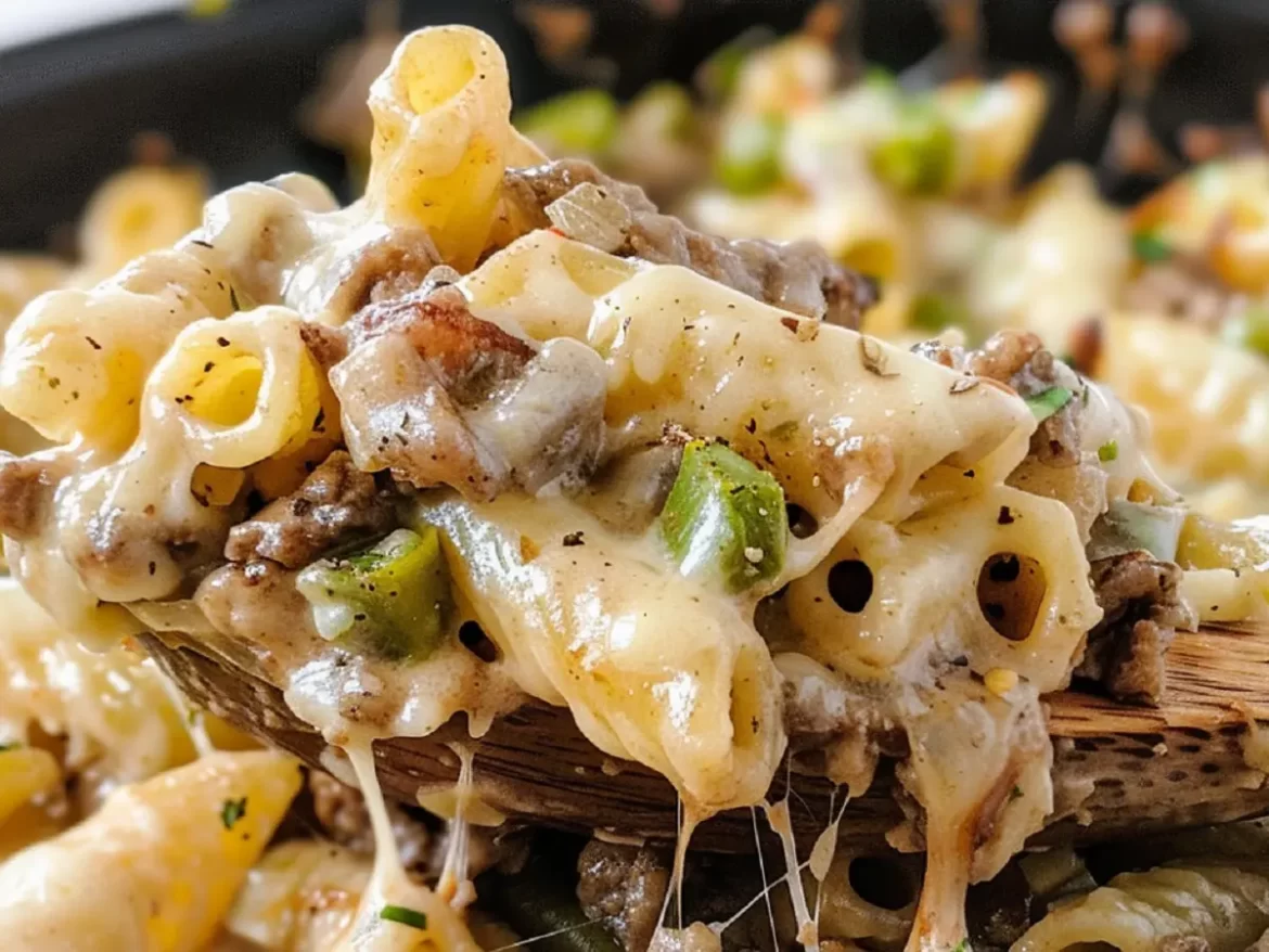 Classic-Philly-Cheesesteak-Pasta